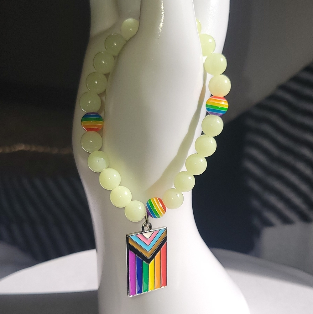 Pride Flag Bracelet
